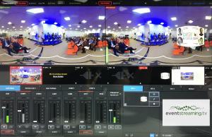 Vision mixing 360 webcast live 360 vr to facebook 360 degree streaming to youtube live event streaming